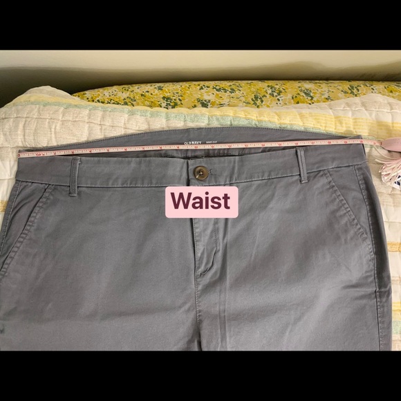 Old Navy Mid-Rise Boot-Cut Khakis for Women - Picture 10 of 13